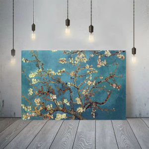 Jigsaw Puzzle 500/1000/1200/2000PCS Vintage Van Gogh Almond Blossoms Artwork tress Relief Puzzle Wall Art Decor Gift