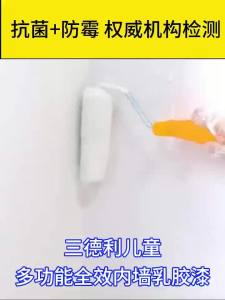 💗🙋♀️💗环保儿童内墙乳胶漆大桶10斤室内家用自刷无味无甲醛婴儿孕妇专用