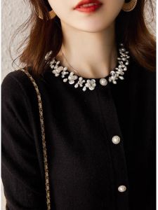 Fashion Elegant Style Loose Slim-fit Versatile Base Sweater