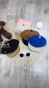 [Chính hãng] Mũ Lưỡi Trai Chất Nhung Pha Lông Baby Cho Bé 1-3 tuổi