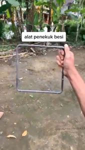 ALAT TEKUK BESI BETON SPEK 10mm BAHAN DASAR PLAT TEKUK BEGEL BENDING