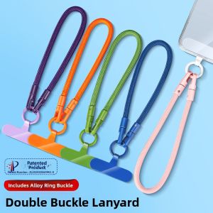 X | Dual Buckle Wristband Mobile Phone Lanyard