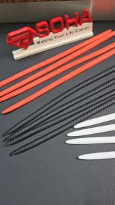 AM-99 Pelindung Bumper Mobil Melindung Sudut Mobil Karet Tebal Pelindung Body Mobil Serat Karbon Bemper Mobil