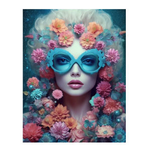 Kayou | 500 Pieces Jigsaw PuzzleWoman Wearing Glasses Jigsaw Puzzle Educational Toy for Kids Children s Games Christmas Gift