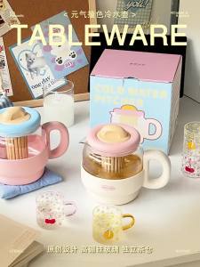 MODERN SWEETHOME | High Temperature Resistant Separable Tea Water Glass Cup