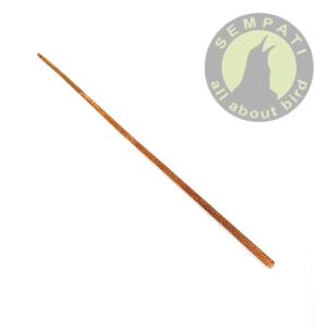 SEMPATI Tangkringan Bakar 62cm Motif Sisik Ular Salak Nanas Tangkringan Sangkar Kandang Burung Murai Kacer Kenari Pleci Batang Plangkringan Pangkringan Sangkar Bulat Tenggeran Burung Kicau