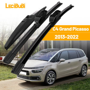 For Citroen C4 Grand Picasso 2013-2022 1set Front & Rear Windshield Wiper Blades Windscreen Wipers 2014 2015 2016 2017 2018