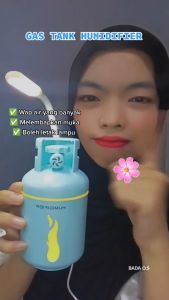 GAS TANK HUMIDIFIER+LAMP+FAN 300ml USB