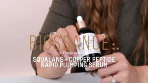 Biossance 50ml Squalane + Copper Peptide Rapid Plumping Serum 50ml Anti-Aging Collagen Serum