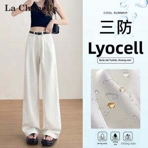 La Chapelle | Quần Jeans Nữ Trắng Chống Bẩn Thoáng Khí Tencel