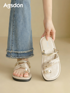 Agsdon | Elegant Summer Flat Sandals Soft Soles
