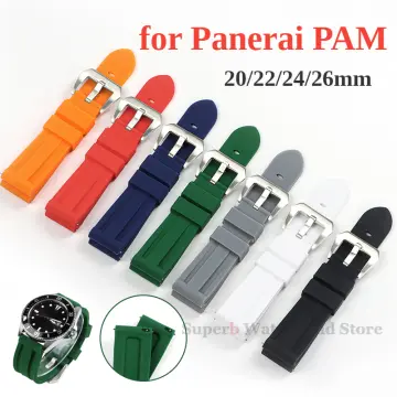 Brushed ファッション 76.PANERAI用 24mm-22mm