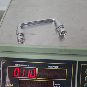 Tay nắm chữ D - Tay nắm LS506-Tay Phi 9 dài 90mm & 120mm bản lề xoay 180 độ. Cao Cấp