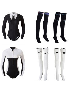 SCUBATREK 2MM Diving Socks Speed Dry Boat Sports Anti-Slip Equipment Set Beach Long Tube Cute Popular New Style