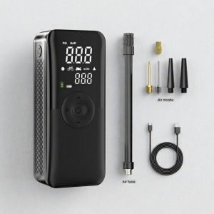 Portable Cordless Digital Air Pump Rechargeable Inflator for Car Motorcycle Bicycle Balls Stonego