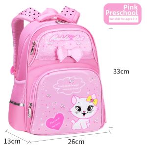 bafunn | Girls 6-12Yrs Large Capacity School Backpack