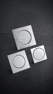 Heavy-Duty High-Flow Pop-Up Foot-Operated Square Drain