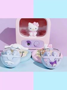 New MINISO LY-318 Cute Bluetooth Earphone Wireless Cartoon cute Case Earbuds Bluetooth 5.3 Sport Mini in-ear Wireless Earphone