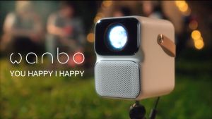 Wanbo DALI 1 & T2R Max & T2 MAX NEW & X5 & X5 PRO & T2 Ultra & T6 Max & VALI 1 & MOZART 1 Pro & DAVINCI 1 PRO LED 1080P Full HD Portable Projector 1gb/2gb Ram With YouTube Netflix Support WiFi Global Version(Up To 120")