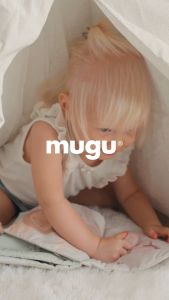 Sách Vải Mugu Kích Thích Đa Giác Quan Cho Bé Chứng Nhận OEKO-TEX An Toàn Tuyệt Đối Cho Bé Kích Thước 155x155cm 8 Mặt