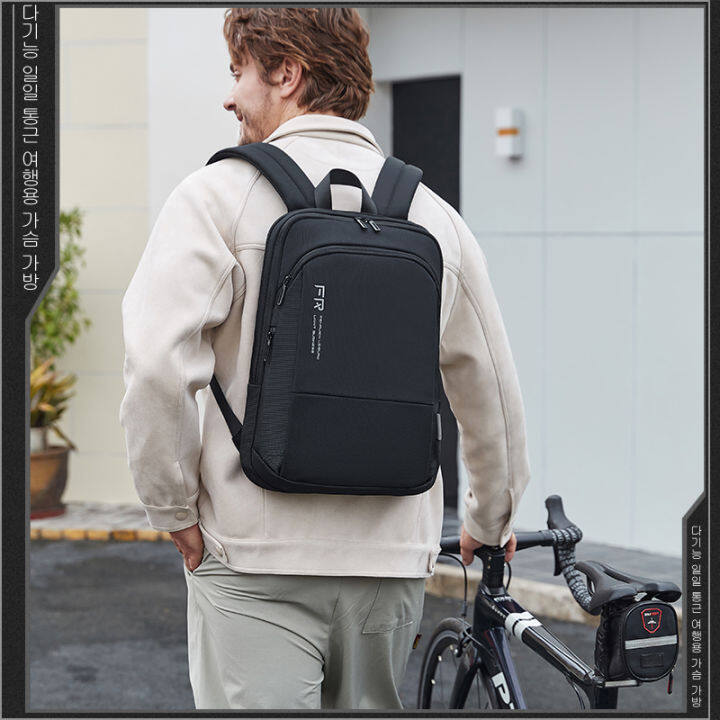 Fenruien Classic Ultra Light Backpack Men Business Expandable ...