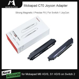 MOBAPAD C70 Strong Magnetic Adapter for Nintendo Switch 1 JoyCon for M6 S/HD Gamepad S1 S/HD Controller on Switch 2 Game Console