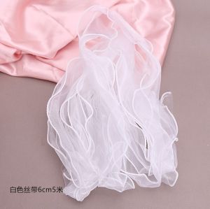 Butterfly Network Birthday Cake Decoration White Mesh Edge Valentines Day Baking Supplies Festive Celebration Accessories