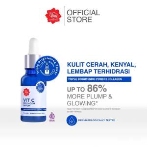 Viva Vit C Collagen Serum (KUSAM) - Serum untuk mencerahkan dan melembabkan wajah Dyshop22