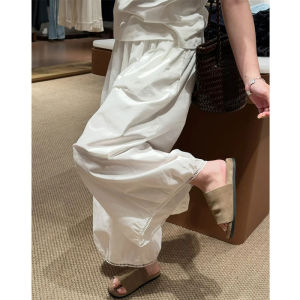 LANMENGYA | Flared Pants Wide Leg Petite Pear Shaped Women Summer 9/10 Length