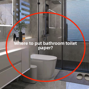 NIGESI | Suction Cup Toilet Roll Holder Wall-mounted