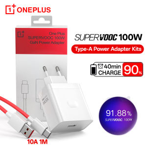 Original OnePlus SuperVOOC Charger 100W for OnePlus 13 12 11 12R 11R Nord 4 CE4 Ace 5 OPPO Realme Fast Charging USB Type C Cable
