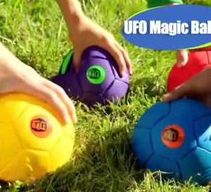 Mainan Flat Ball /  Bola UFO Mainan Anak Frisbee Magic Ball Flying Flat Ball Bola Injak
