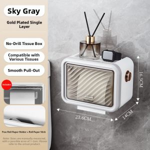 Waterproof Wall-Mounted Tissue Dispenser