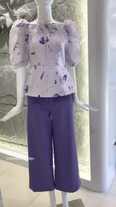 [Voucher 15% MOV 199K cap 100K  Quần suông túi chéo diễu cạp trang trí HeraDG thiết kế dáng cullottes đẹp chất liệu Tuytsi cao cấp SQDBC2002