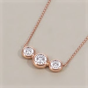 Chow Sang Sang 周生生 Daily Luxe Fantasy 18K Gold Diamond Necklace 93180N