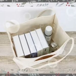 กระเป๋าผ้า กระเป๋าผ้าใบใหญ่ กระเป๋าสะพายข้าง ผู้หญิง สไตล์เกาหลี สาวๆชอบ กระเป๋าSHOPPING 40x35x24 cm