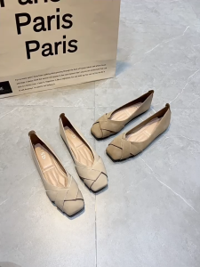 AhSin Korean Women Doll Shoes Flat Work Shoes GM58-21