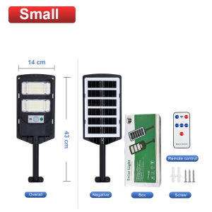 Newly Upgraded 15000 Lumens Solar Light With Human Body Sensor Outdoor Solar Light Remote Control Outdoor Waterproof Porch Light