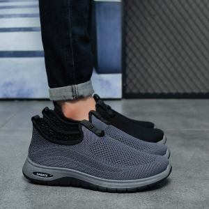 Leedoo Sepatu Slip On Pria Casual Sepatu Selop Formal Santai Kerja Shoes Men Anti Slip MR903