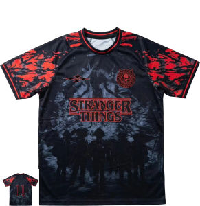 Hot Toys | Popular American TV Dramas Hellfire Club No.11Demogorgon Soccer JerseyQuick Dry Family Football ShirtDaily Casual Sport Tee
