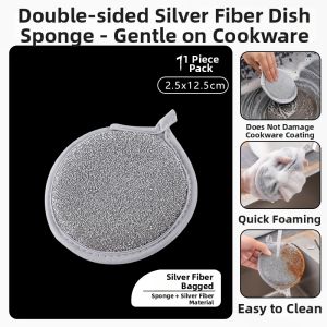 Non-Oil Dual-Sided Kitchen Sponge