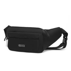 LouisWill Mens Chest Bag Fashion Waist Bag Sports Waist Belts Bag Cross Body Bag Lightweight Waterproof Fitness Bag Money Phone Waist Fanny Pack Jogging Belt Fanny Pack for Workouts Sports Outdoor