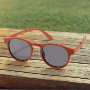 New Fashion Round Polarized Children Sunglasses Boys Girls Light Weight Silicone Sunshade Outdoor Anti Glare Kids Glasses