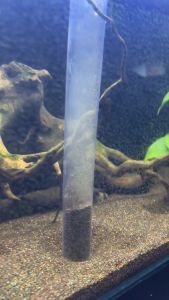 QY-6969 GRAVEL CLEANER WITH GLASS SCRAPER，Hisap Tahi Akuarium，鱼缸洗沙器，鱼缸换水器