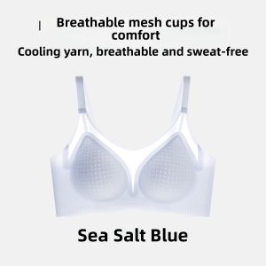 Breathable Minimizing Bra Light and Slim Herbal