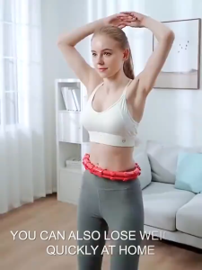 24 Sections Smart Hula Hoop Fitness Weight Loss Massage Hoola Hoops Detachable 360° Non Dropping Plus Size