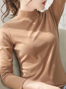 Warm Thermal High-neck T-shirt Top