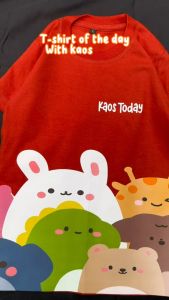Kaos Atasan Anak Lengan Pendek Full Print Premium Laki Laki Perempuan Animal