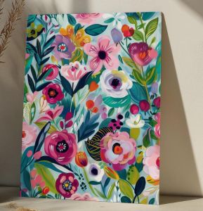 BILIBILI | Coloring By Numbers Boho Botanical Picture for Living Room Bedroom Landscape Home Decor Acrylic Paint Painting Kits