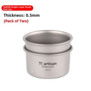 Tiartisan | Titanium Outdoor Portable Tea Cup